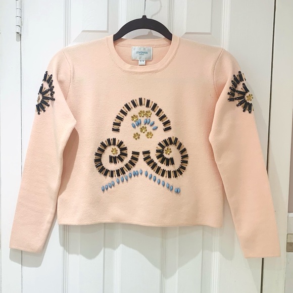 NWT JOVONNA LONDON LONG SLEEVE CROP TOP - Picture 3 of 11